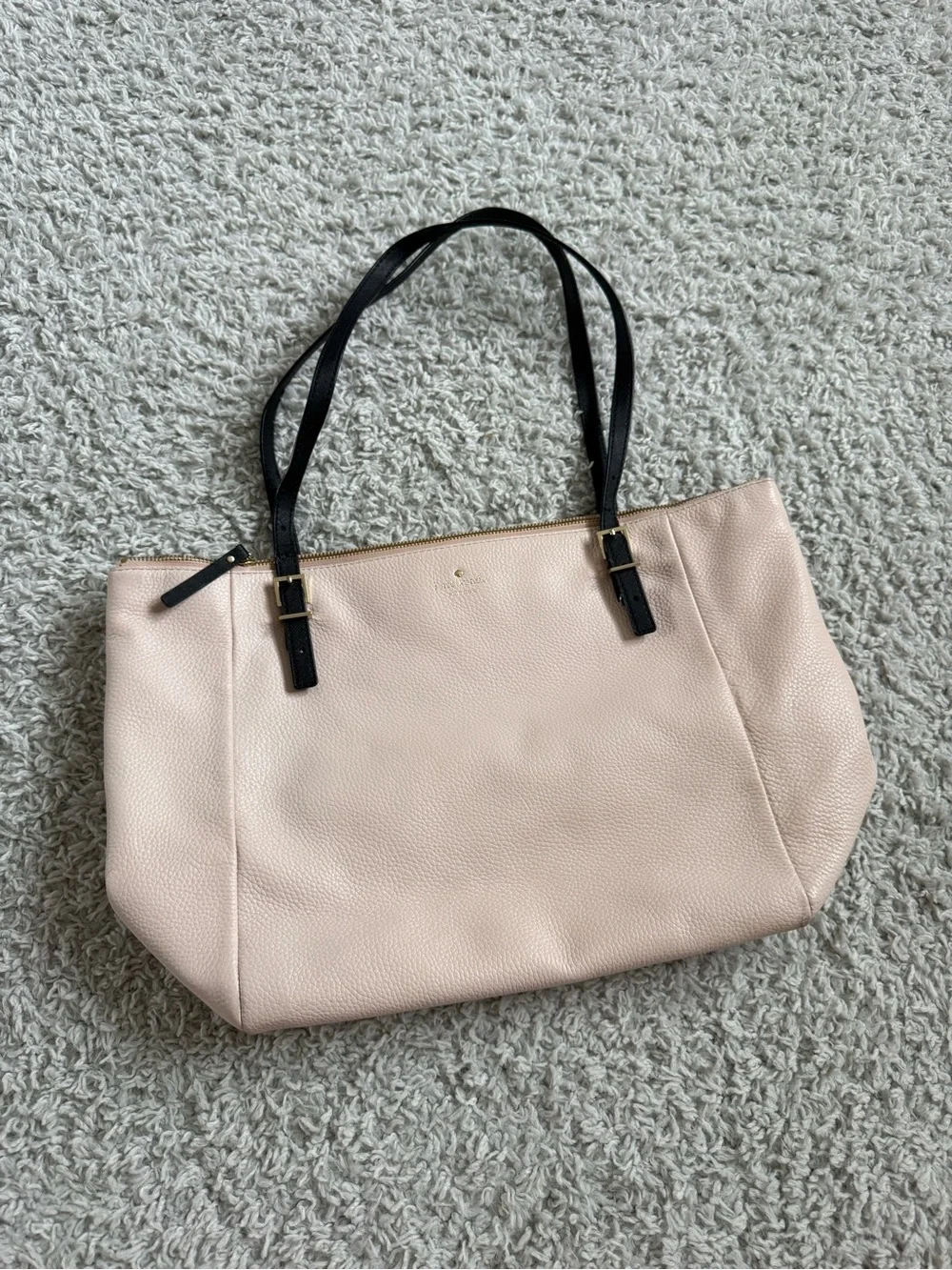 Pink Kate Spade Tote Bag Cow Leather